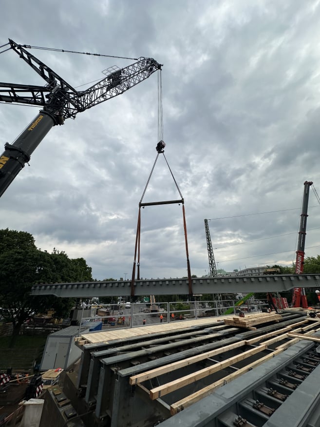 Schweißer bei der Arbeit